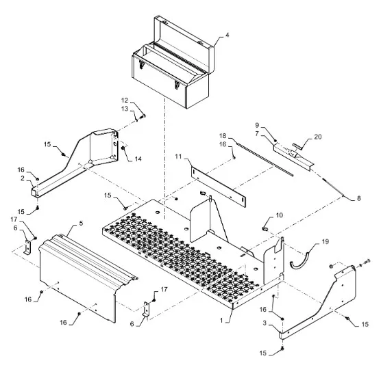 87613832 - ящик для инструмента
